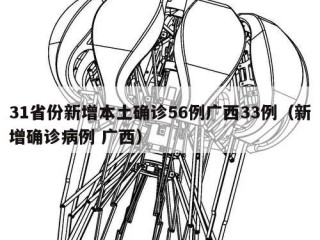 31省份新增本土确诊56例广西33例（新增确诊病例 广西）